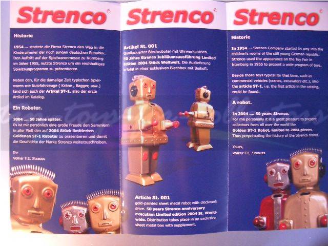 STRENCO STRAUSS ST 1 LIMITED THE SO CALLED KÖHLER ROBOT  